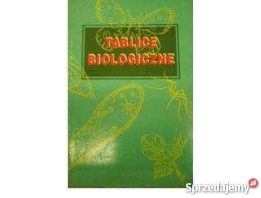 Tablice biologiczne /FA