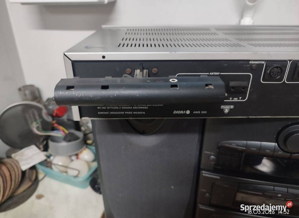 Kultowy Amplituner Stereo DIORA TOSCA 303 Klasyk Kudowa-Zdrój