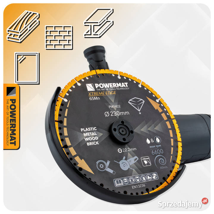 tarcza diamentowa uniwersalna 230mm Tarcze Katowice