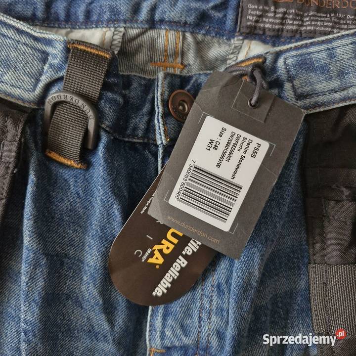 Dunderdon Snikers spodenki jeans rozmiar C 48 Odzież codzienna Łódź