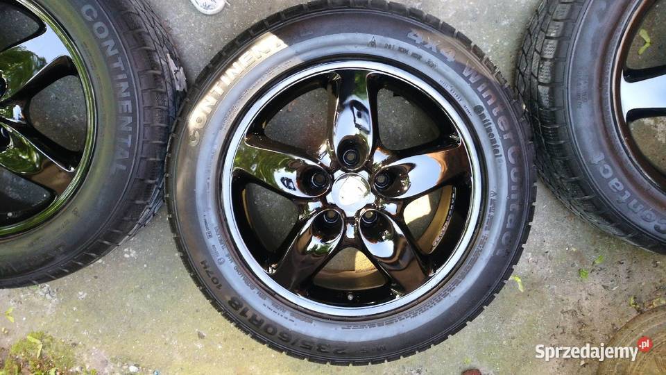 Felgi Porsche Cayenne 8x18 z oponami zimowymi