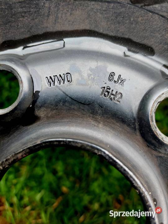Felgi stalowe oryginalne vw 15