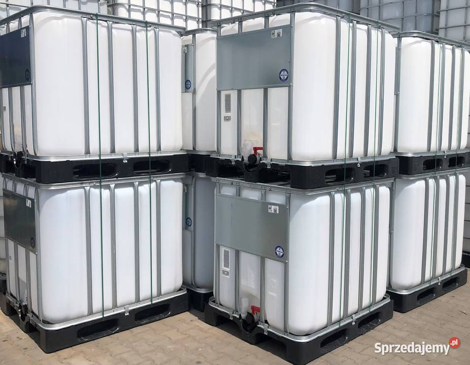 Zbiornik 1000 l IBC nowy z atestem spożywczym