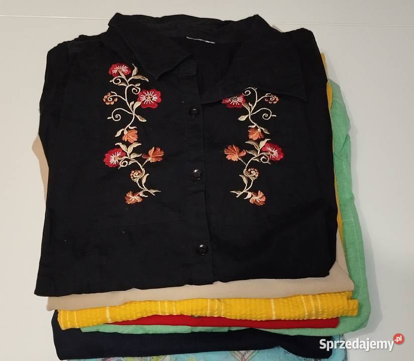 7 sztuk damskiej odzieży ok 4244 Rozmiar 42(XL) Pozostałe Warszawa
