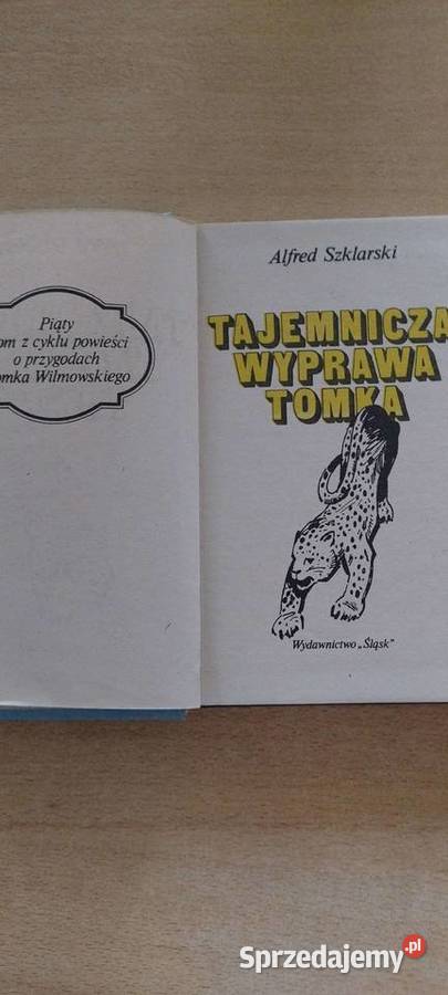 Tajemnicza wyprawaq Tomka Tom piąty twarda Lublin