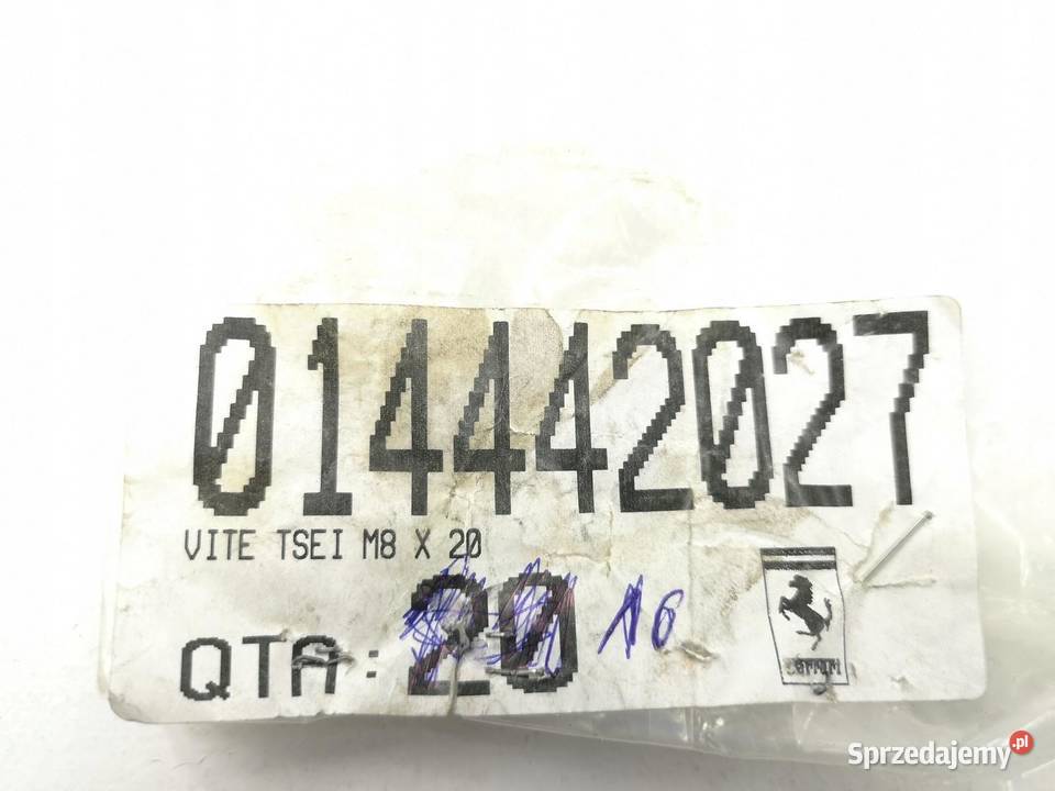 ŚRUBY RAMKI WAŁKA SKRZYNI FERRARI 360 430 16 OE