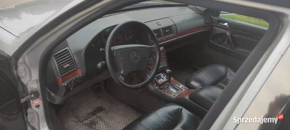 Zdrowy Mercedes W140 500SE 326 z LPG 1991r elektrycznie ustawiane fotele Sulejów sprzedam