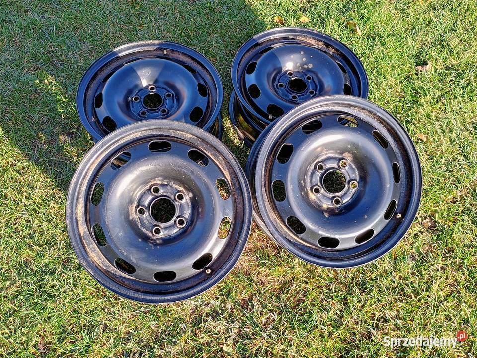 Felgi stalowe 15 5x110 ET 38 Skoda Seat Audi Majdan Borowski Pierwszy