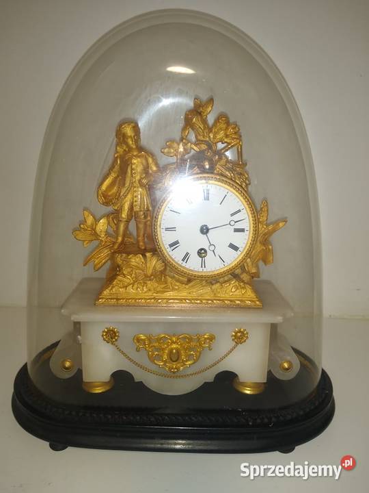 Zegar pod kloszem 194 GWARANCJA 2 LATA Pozostałe Nowa Sól