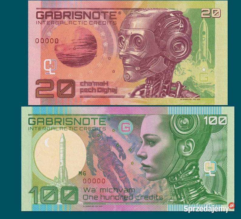 Banknot 20 i 100 Galaxy 2024 Matej Goleniów
