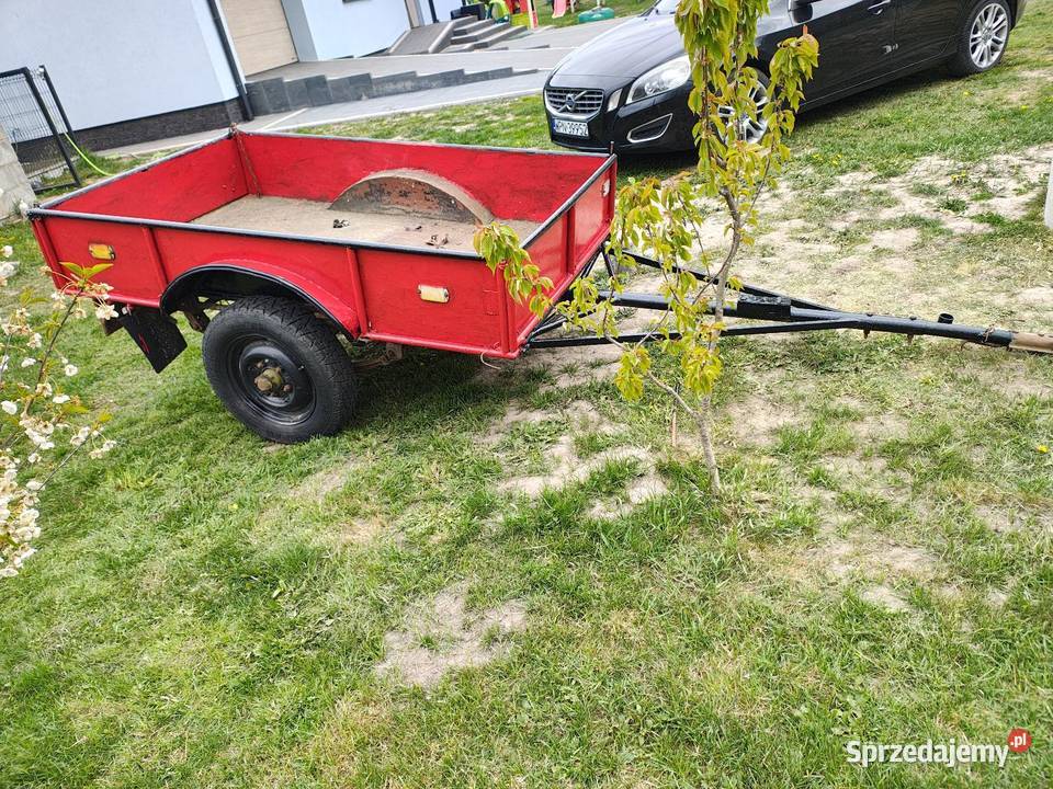 Przyczepka lekka SAM zarejestrowana Płońsk