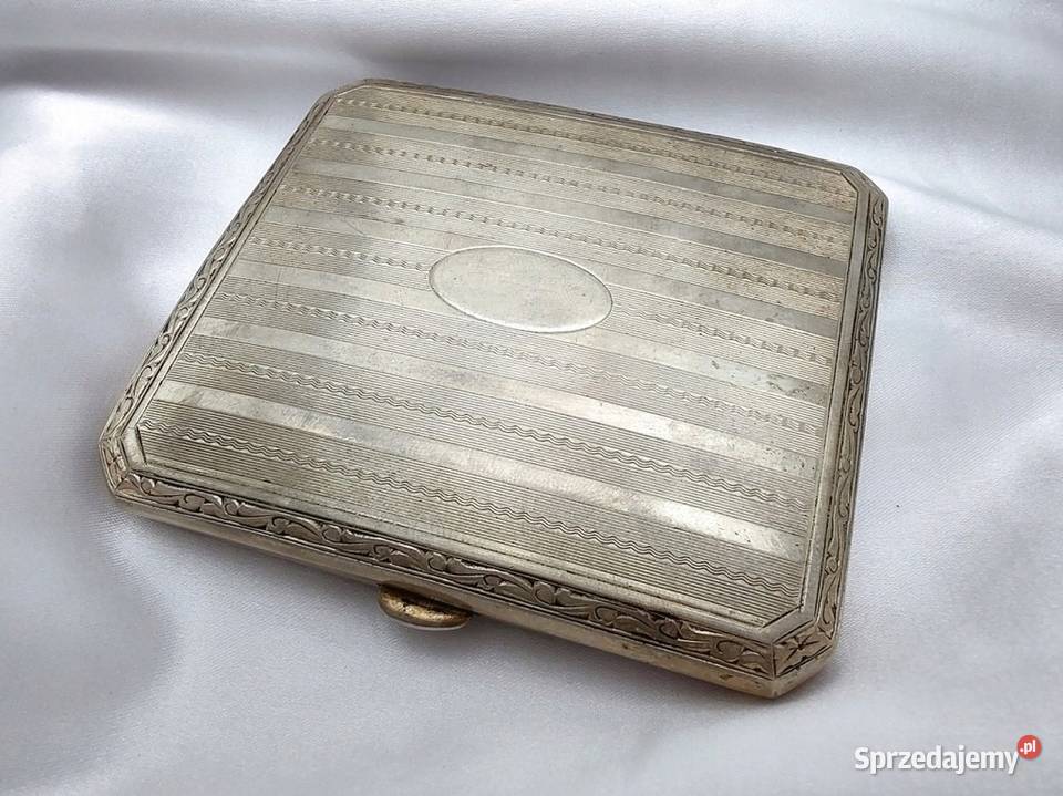 Papierosnica srebrna Antyki Kwidzyn