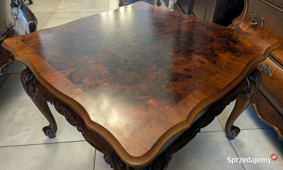 Pięknie zdobiony stolik sklep Dąbrowa Górnicza Meble sprzedam