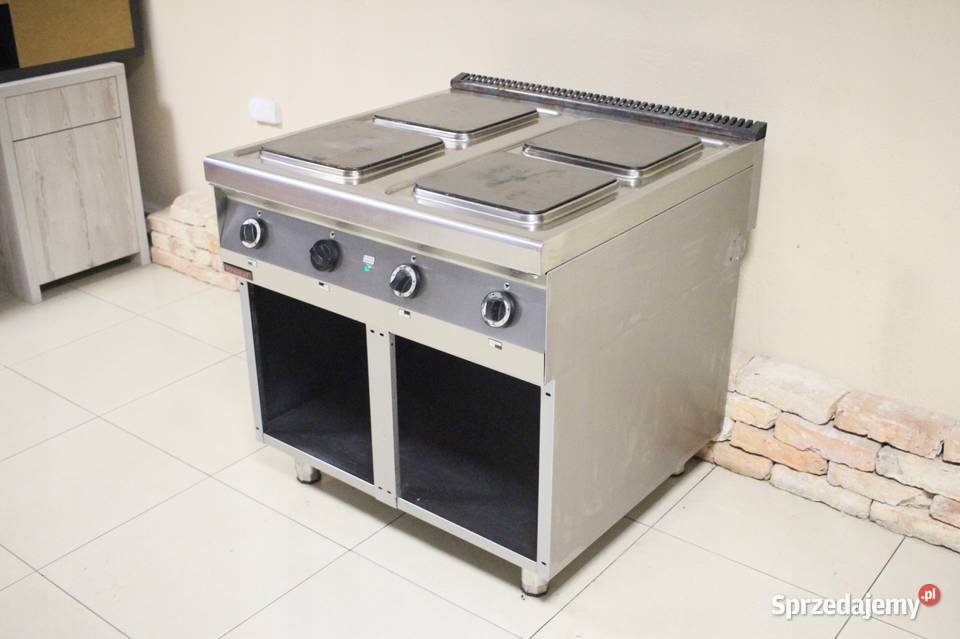 Kuchnia elektryczna 4 płytowa 16kW podstawa Gastronomia Góra sprzedam