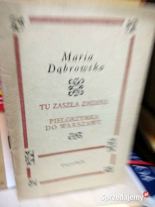 Dąbrowska Opowiadania Najdalsza droga Warszawa