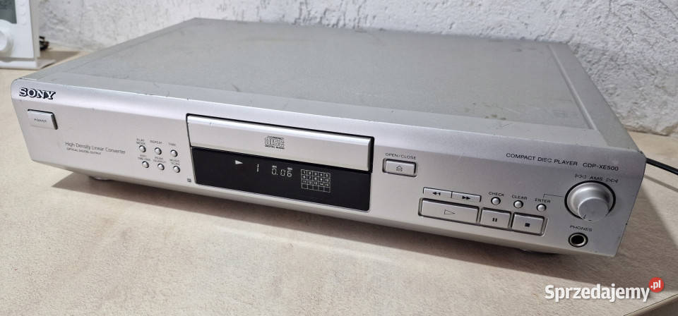 Cd player SONY CDP XE500 odtwarzacz Audio Międzychód