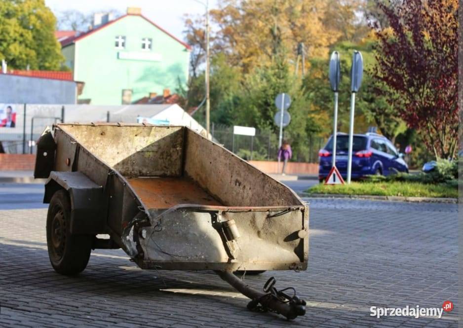 Prsyczepka samochodowa lekka dmc 750 do naprawy