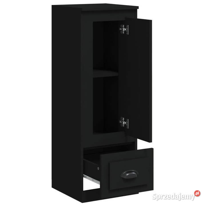 Szafka czarna 36x355x1035 materiał Warszawa sprzedam