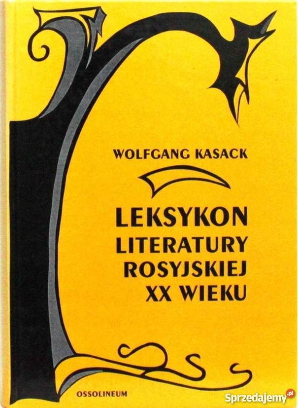 LEKSYKON LITERATURY ROSYJSKIEJ XX WIEKU Wrocław