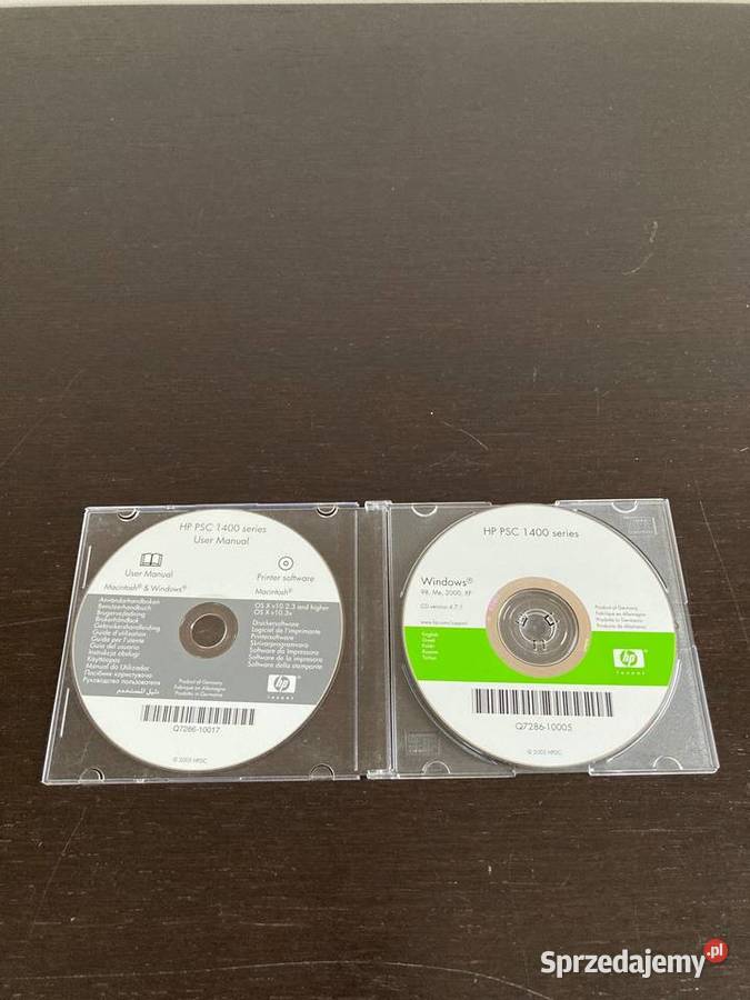 CD HP PSC 1400 series software user manual Elbląg