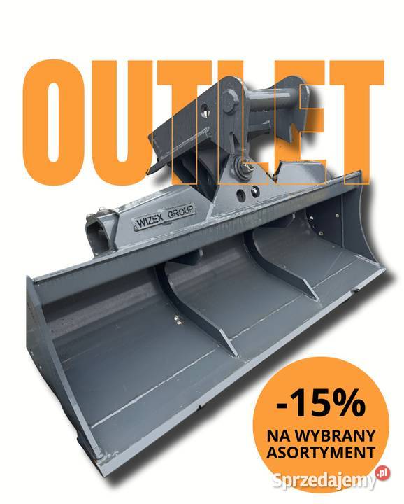 Łyżka skarpowa hydrauliczna 170 6105t Lehnhoff Osprzęt roboczy