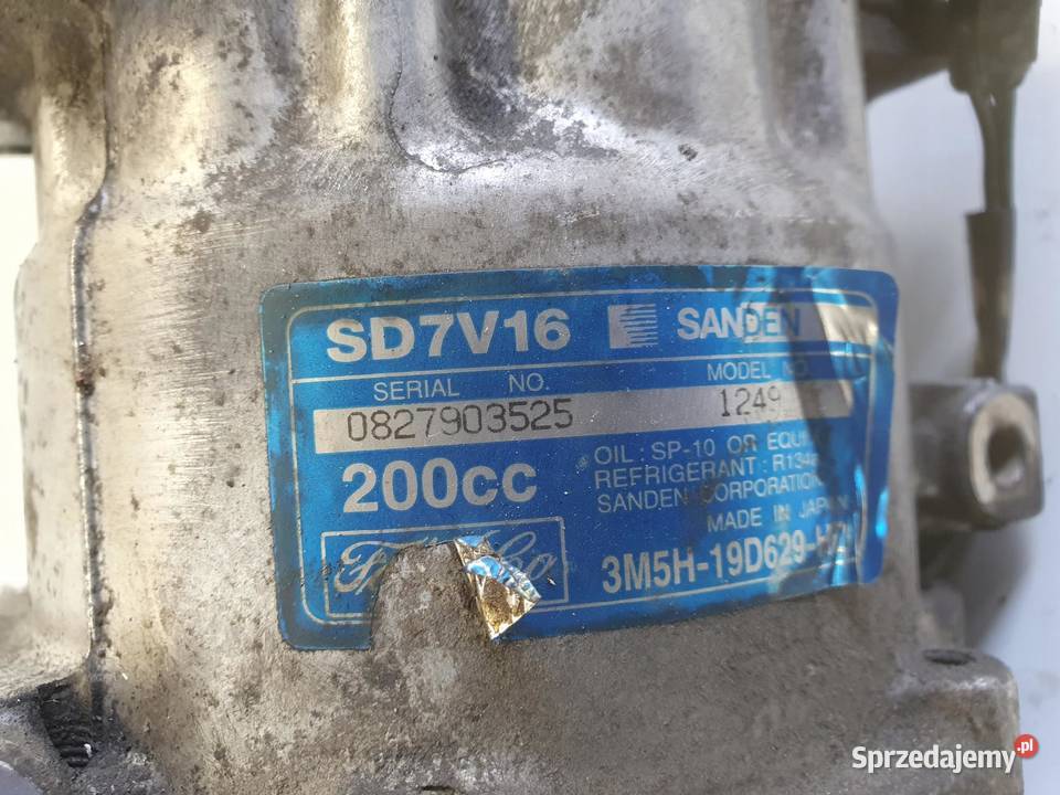 SPRĘŻARKA KLIMATYZACJI Ford Focus MK2 20 TDCI Kompresory klimatyzacji Rudka