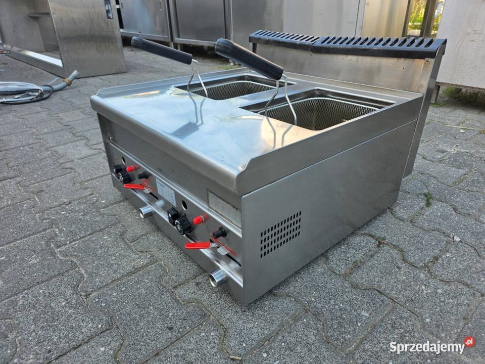 Frytownica Gazowa 2 Komory 2x8L BERTOS M1812 N Nowe Skalmierzyce sprzedam