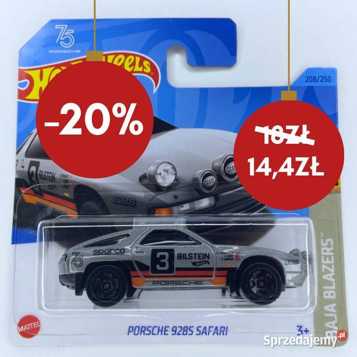 Hot Wheels Porsche 928S Safari 208250 Poznań