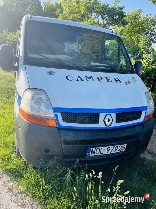 camper reno master karetka wyposazona kamper Renault Chełm