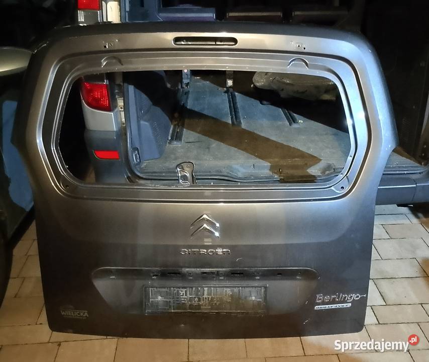 Tylna tylnia klapa bagażnika citroen Berlingo 2 podkarpackie Rzeszów