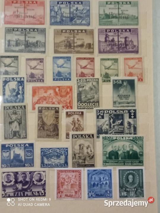 Znaczki Polska 1946r Łódź