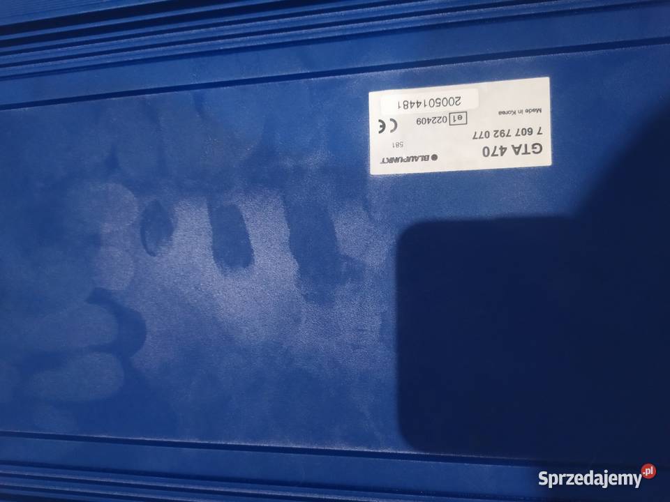 wzmacniacz Blaupunkt GTA 800w Ilość kanałów 5 Łęka