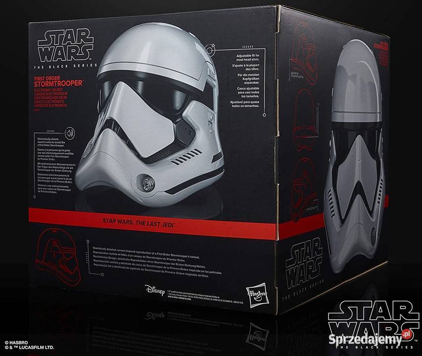 Stormtrooper Szturmowiec HEŁM Maska Zmienia Głos Pozostałe Mogilany