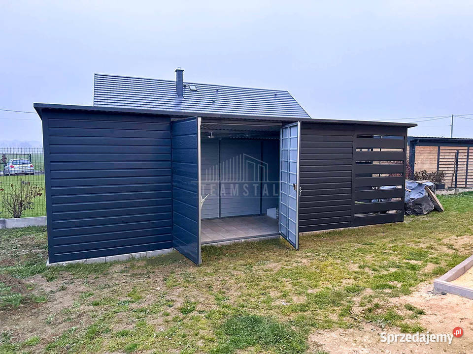 Schowek domek ogrodowy 6x2m wiata 15m Brama kujawsko-pomorskie Toruń sprzedam