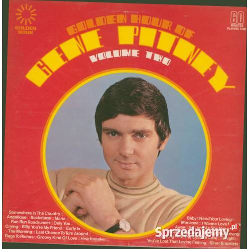 Gene Pitney Golden Hour Of Gene Pitney Vol 2 LP sprzedam