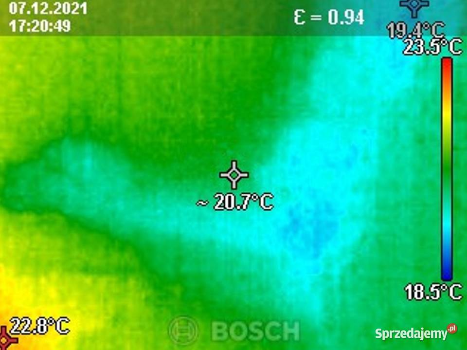 Usługi pomiaru kamera termowizyjna Wrocław