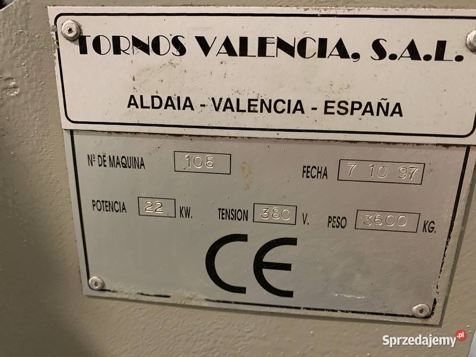 Tokarka wielowrzecionowa CALPE TH5 1200 CNC Biznes i Przemysł