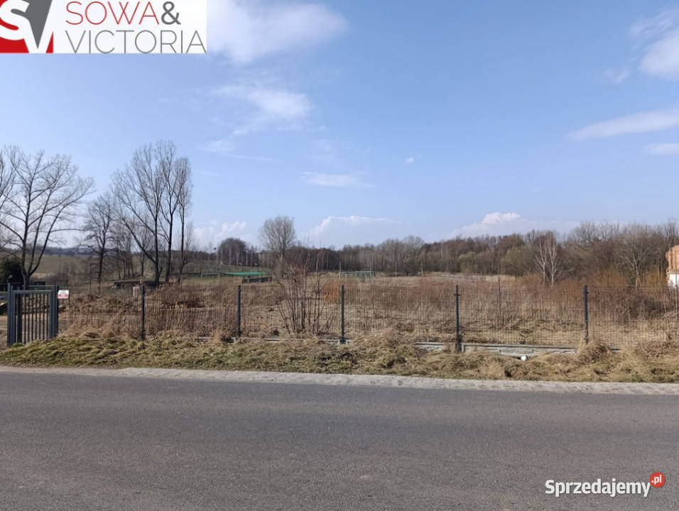 Działka Dziećmorowice asfalt