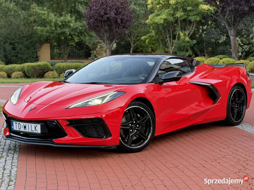 Chevrolet Corvette C8 Stingray 3LT Cabrio 62 V8 Corvette świętokrzyskie Widełki