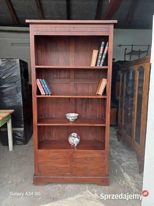 Kolonialna Biblioteka z 4 szufladami wielkopolskie Suchorzew sprzedam
