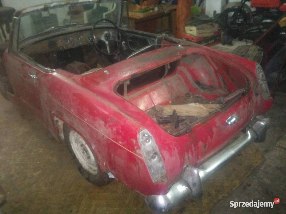 MG MIDGET SPORT części dokumenty rama anglik Byczyna