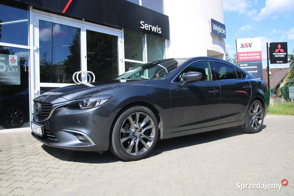 Mazda 6 Salon Polska Automat serwis ASO Mazda przyciemniane szyby Wrocław