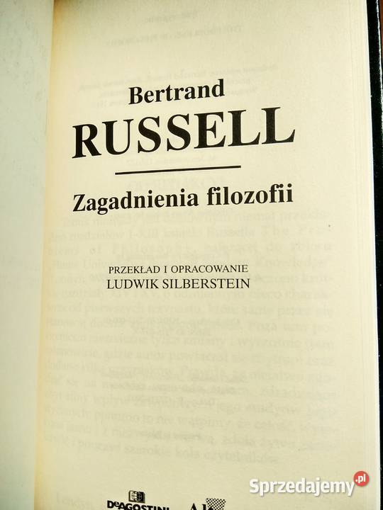 Rusell Zagadnienia filozofii książki Bródno sprzedam