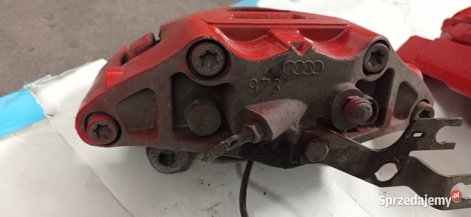 Zaciski hamulcowe przód plus tarcze 320mm audi mazowieckie Pułtusk