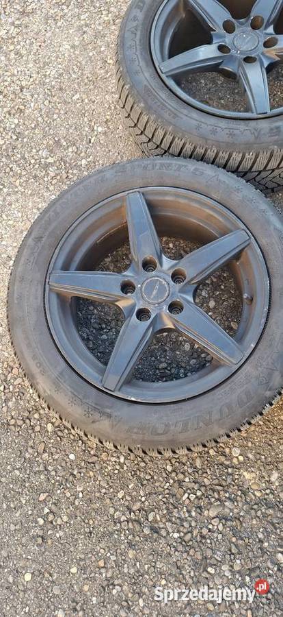 Alufelgi ACE ALLOY 205 55 R16 5x112 Czarne Błoto sprzedam