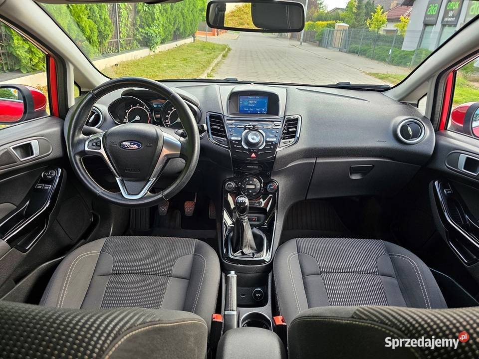 Ford Fiesta Titanium 10 101 2017 r Zarej Stan wspomaganie kierownicy