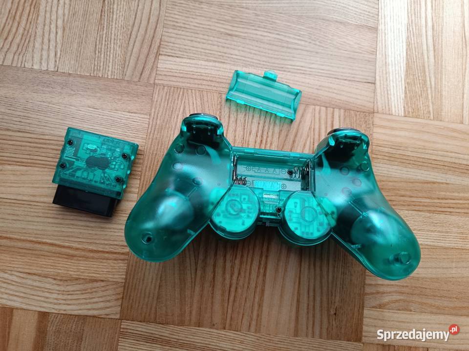 Pad bezprzewodowy PlayStation 2 2 zielony nowy Pruszków