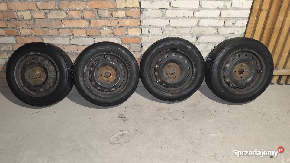 Koła Chevrolet stalowe 15 z oponami zimowymi Warszawa sprzedam