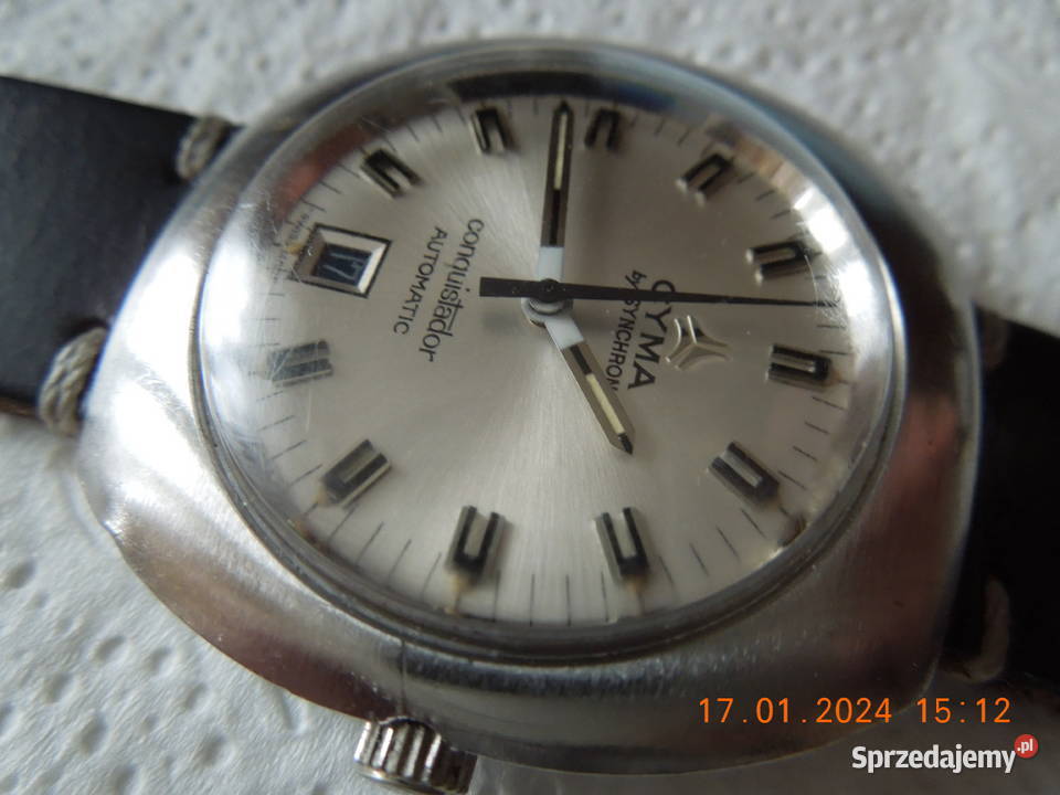 zegarek cyma automatic męskie śląskie Częstochowa