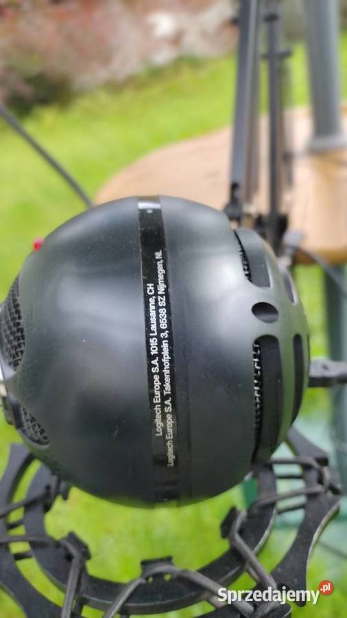 Mikrofon Blue Snowball z wysięgnikiem i Pęgów